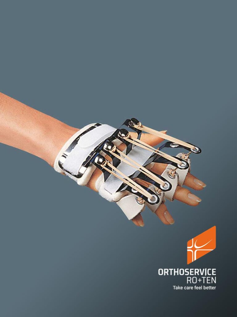 SPLINT PR2-10. Ferula dr. Bunnel per mano (estensione metacarpi e dita).
