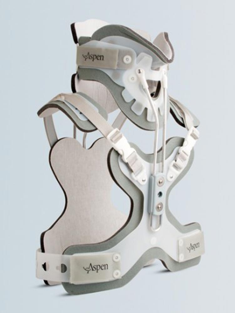 ASPEN® CTO. Collare cervicale bivalve con immobilizzazione toracica (Minerva)