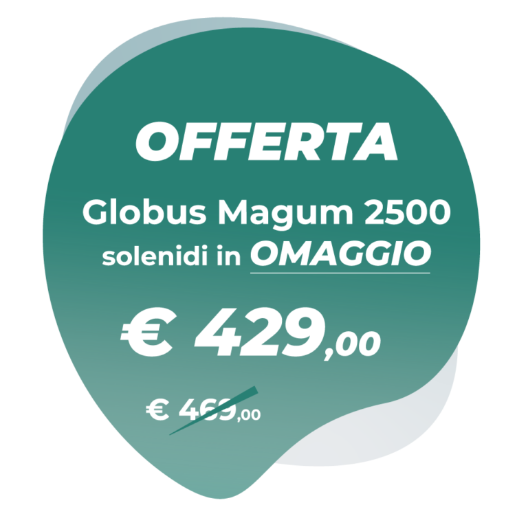 OFFERTA MAGNETOTERAPIA GLOBUS MAGNUM 2500